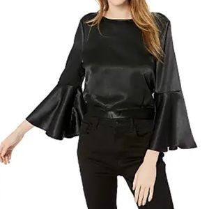 Jack BB DAKOTA bell sleeve satin top